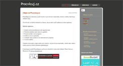 Desktop Screenshot of nove.procvicuj.cz